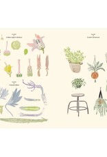 Hachette Livre Kleur- en stickerboek Le Jardin