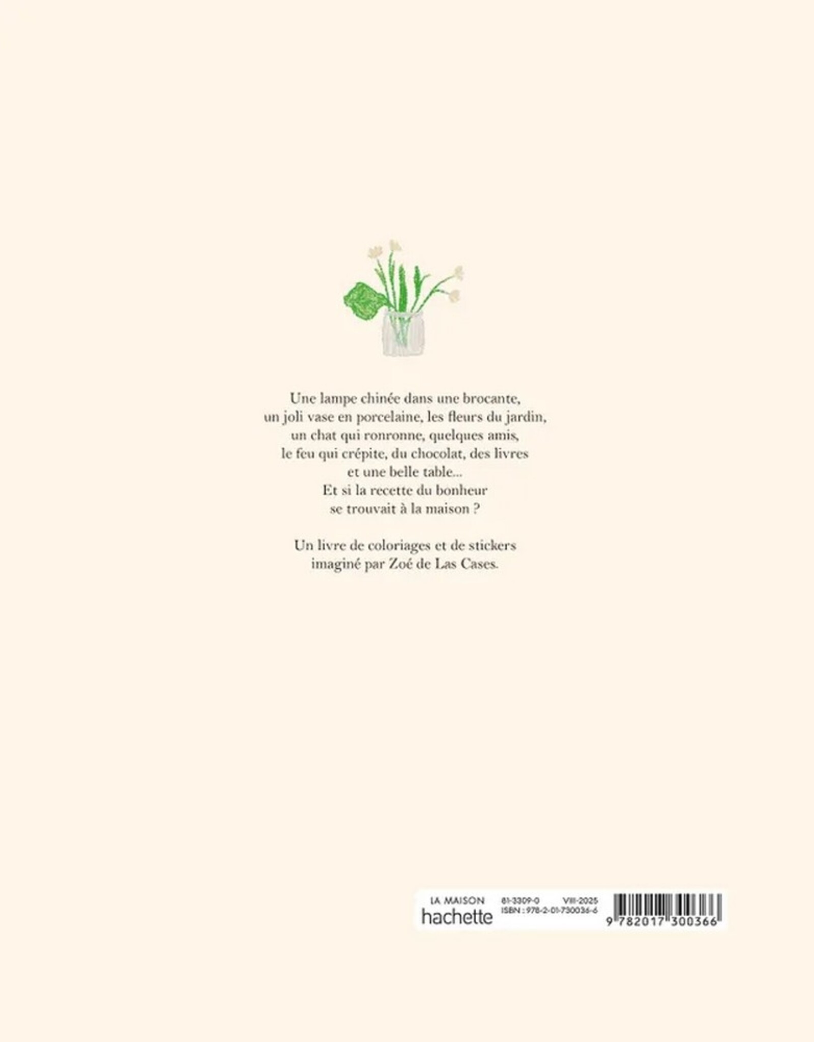 Hachette Livre Kleur- en stickerboek La Maison