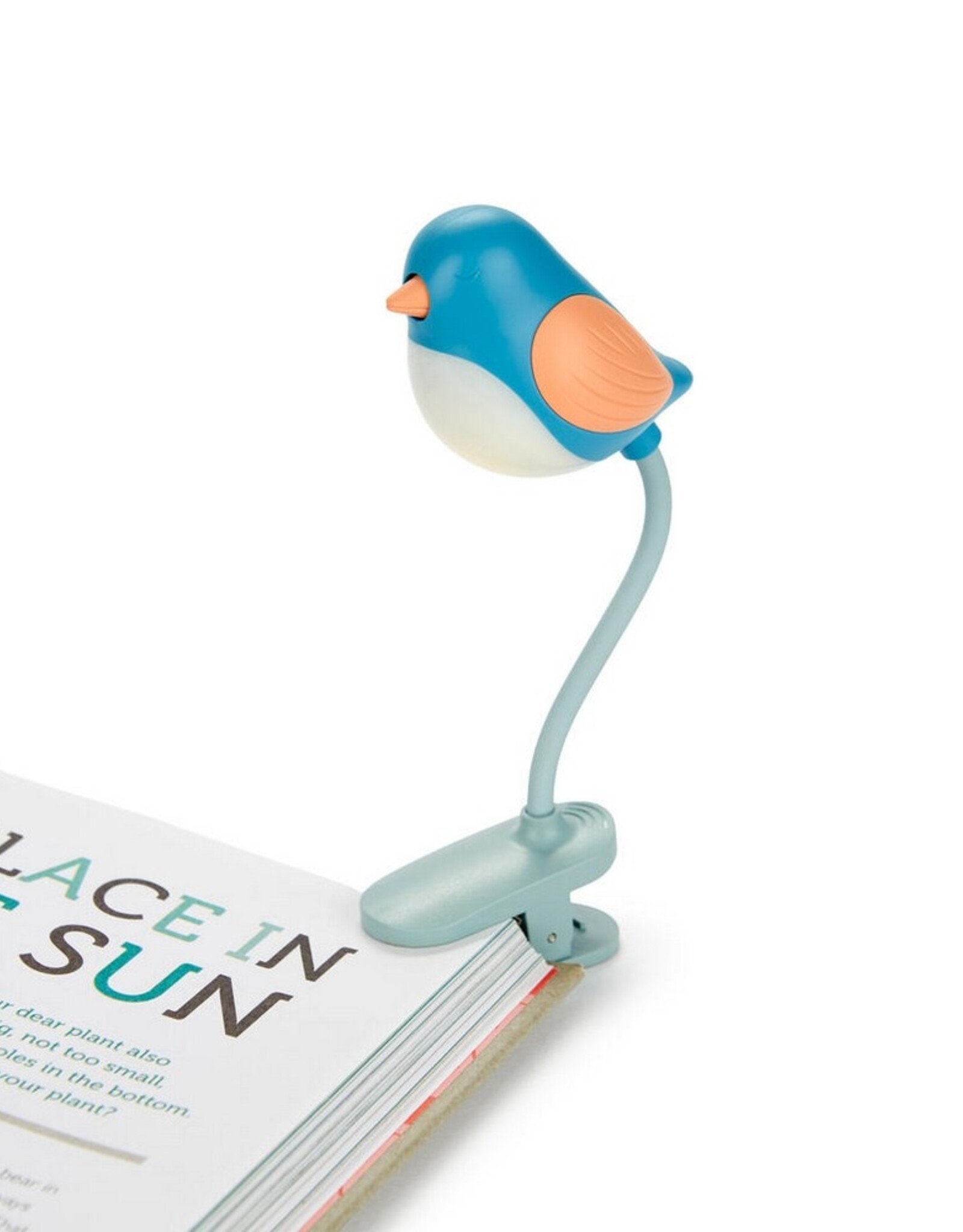 Balvi Boeklampje Birdie Blauw