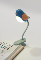 Balvi Boeklampje Birdie Blauw