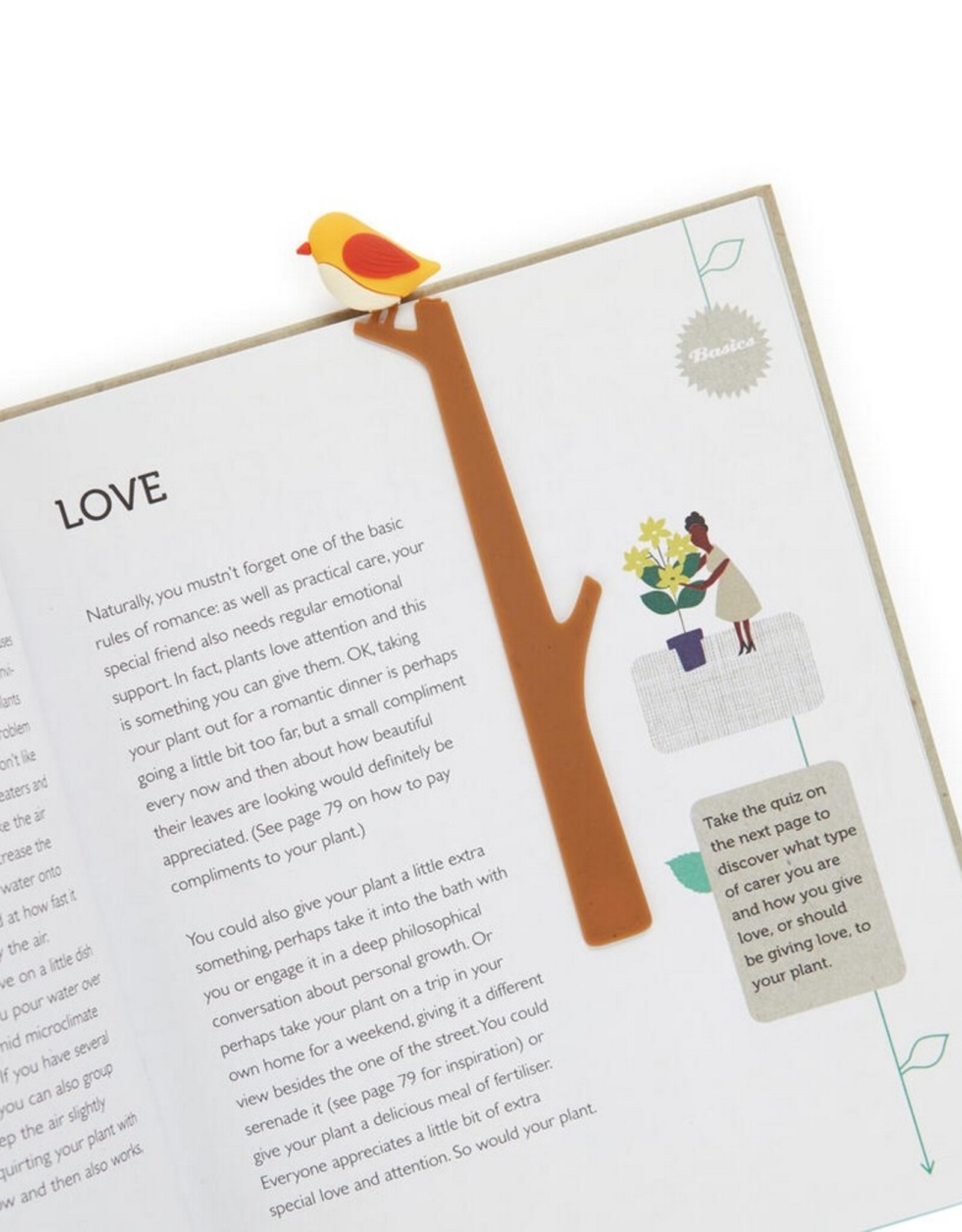 Balvi Boekenlegger Birdie Geel