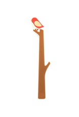 Balvi Boekenlegger Birdie Rood