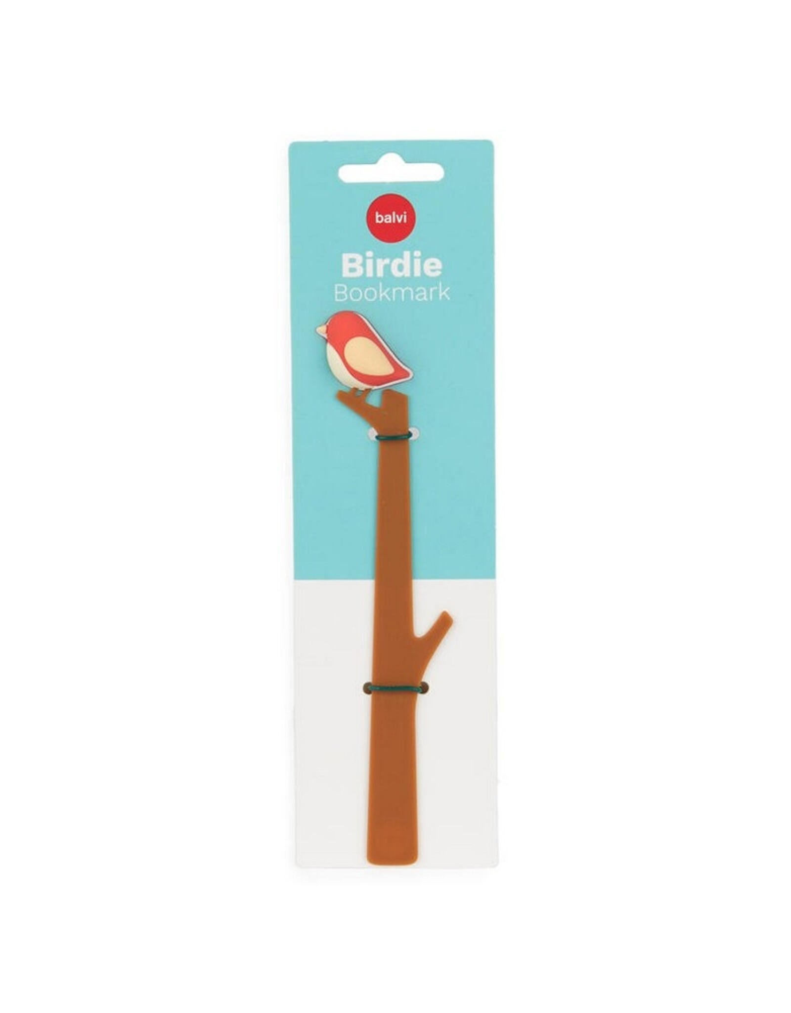 Balvi Boekenlegger Birdie Rood