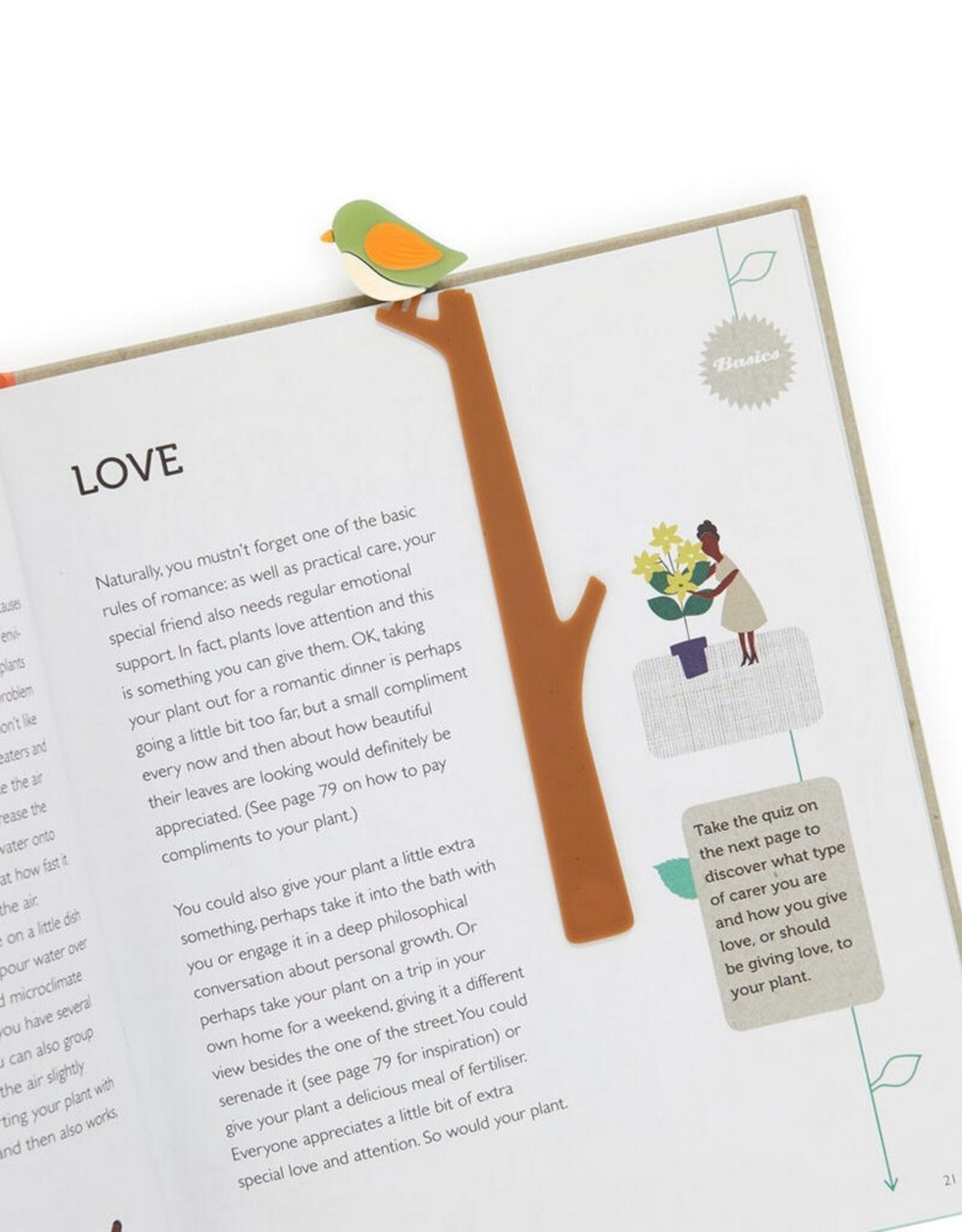 Balvi Boekenlegger Birdie Groen