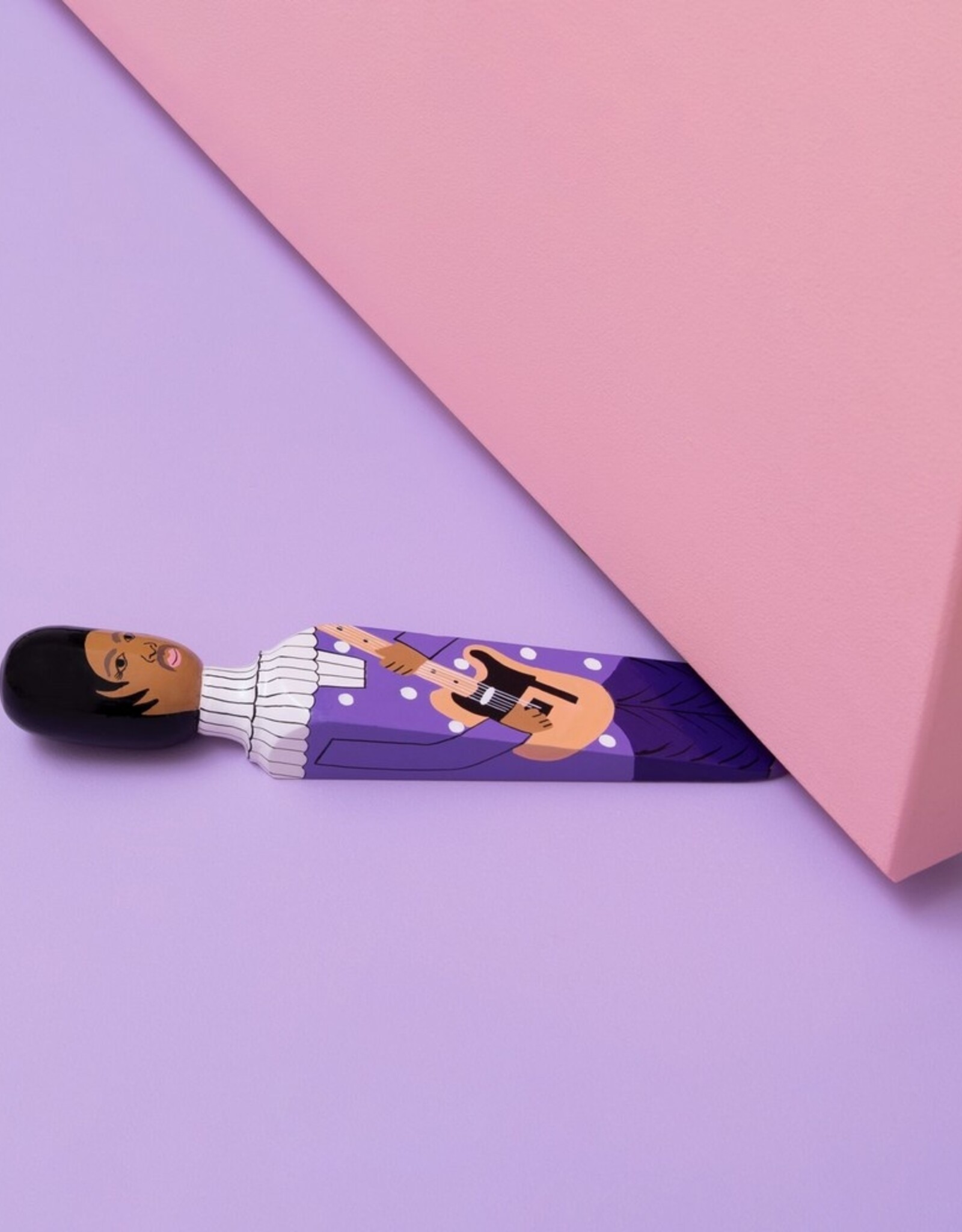 Meet the Wedgies Deurstopper The Purple One The Pop Artist