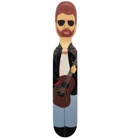 Meet the Wedgies Deurstopper Georg The Pop Star (Leather Jacket Outfit)
