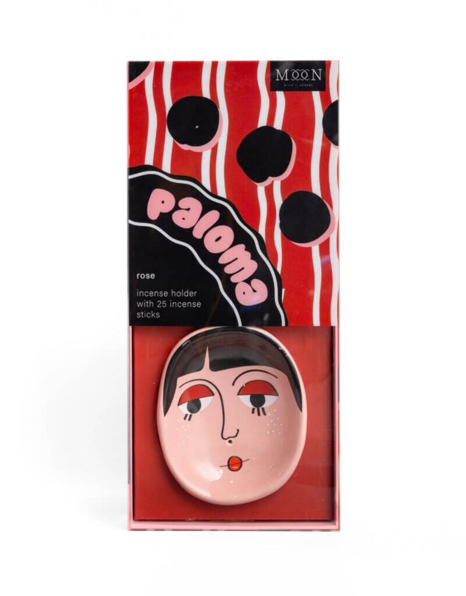 Eclectic Lifestyle Company Wierookhouder met 25 Wierookstokjes Paloma