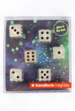 Trendform Magneten Poker Glow in the Dark 6 stuks