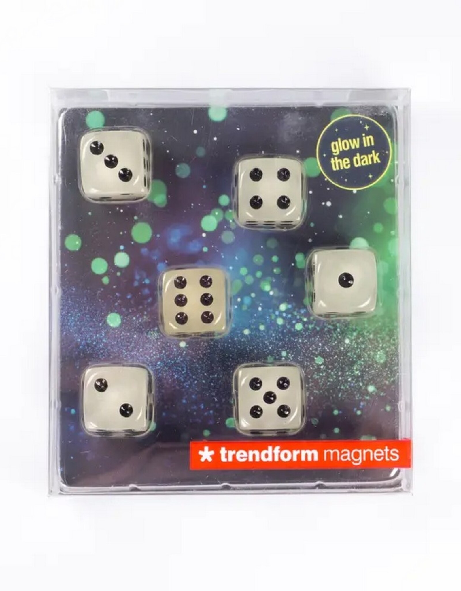 Trendform Magneten Poker Glow in the Dark 6 stuks