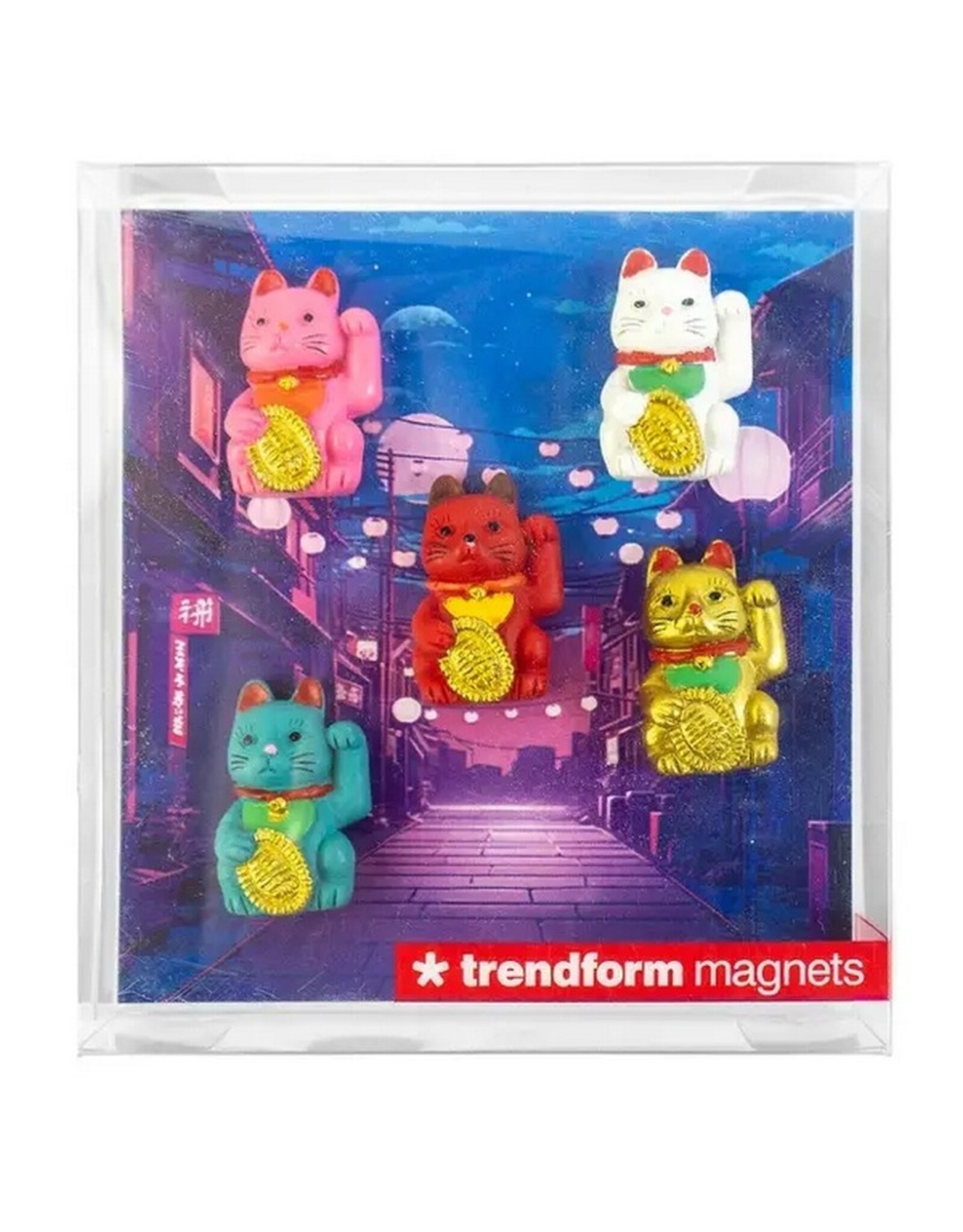 Trendform Magneten Lucky Cat 5 stuks