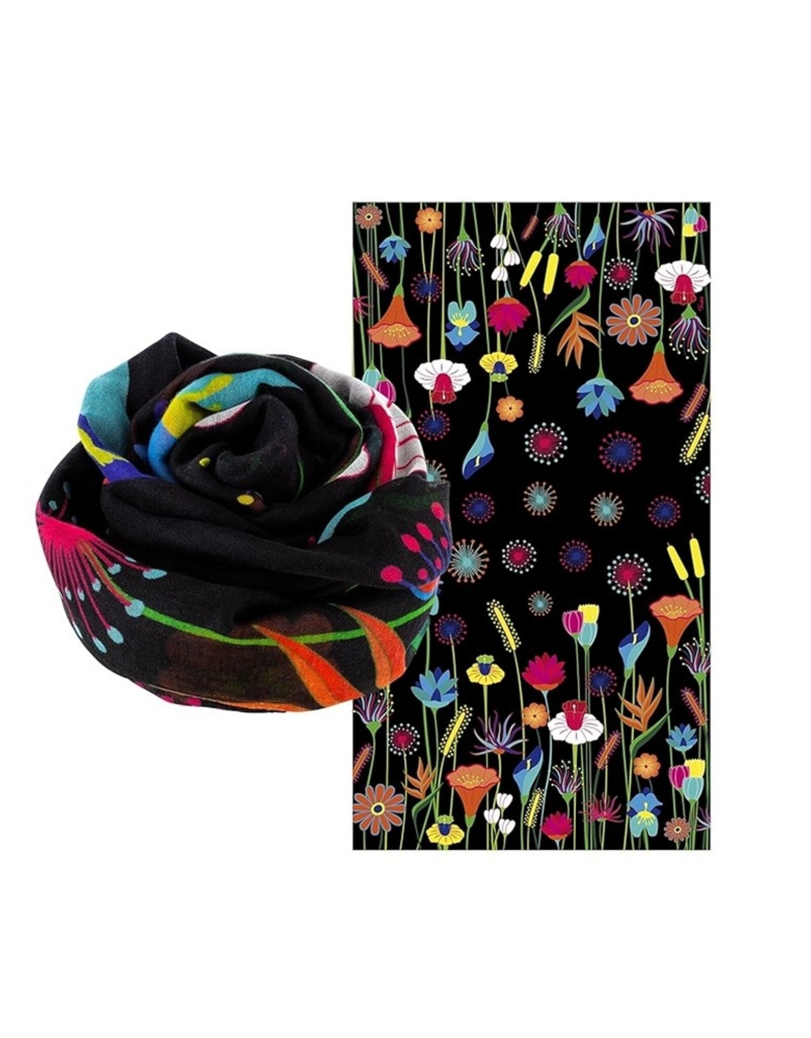 Pylones Sjaal Balade Jardin Fleuri 180 x 100 cm