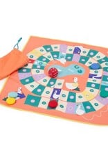 Quut Travel Game 2-in-1 Ganzenbord/Slangen en Ladders