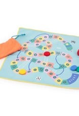Quut Travel Game 2-in-1 Ganzenbord/Slangen en Ladders
