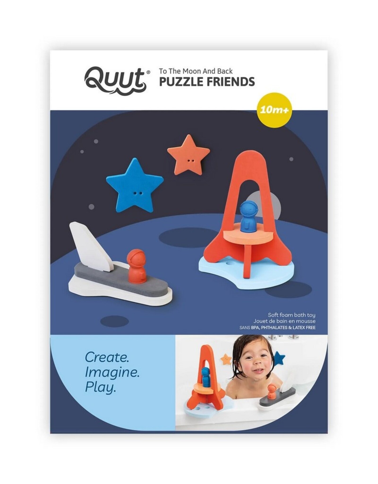 Quut Puzzle Friends Foam To The Moon And Back