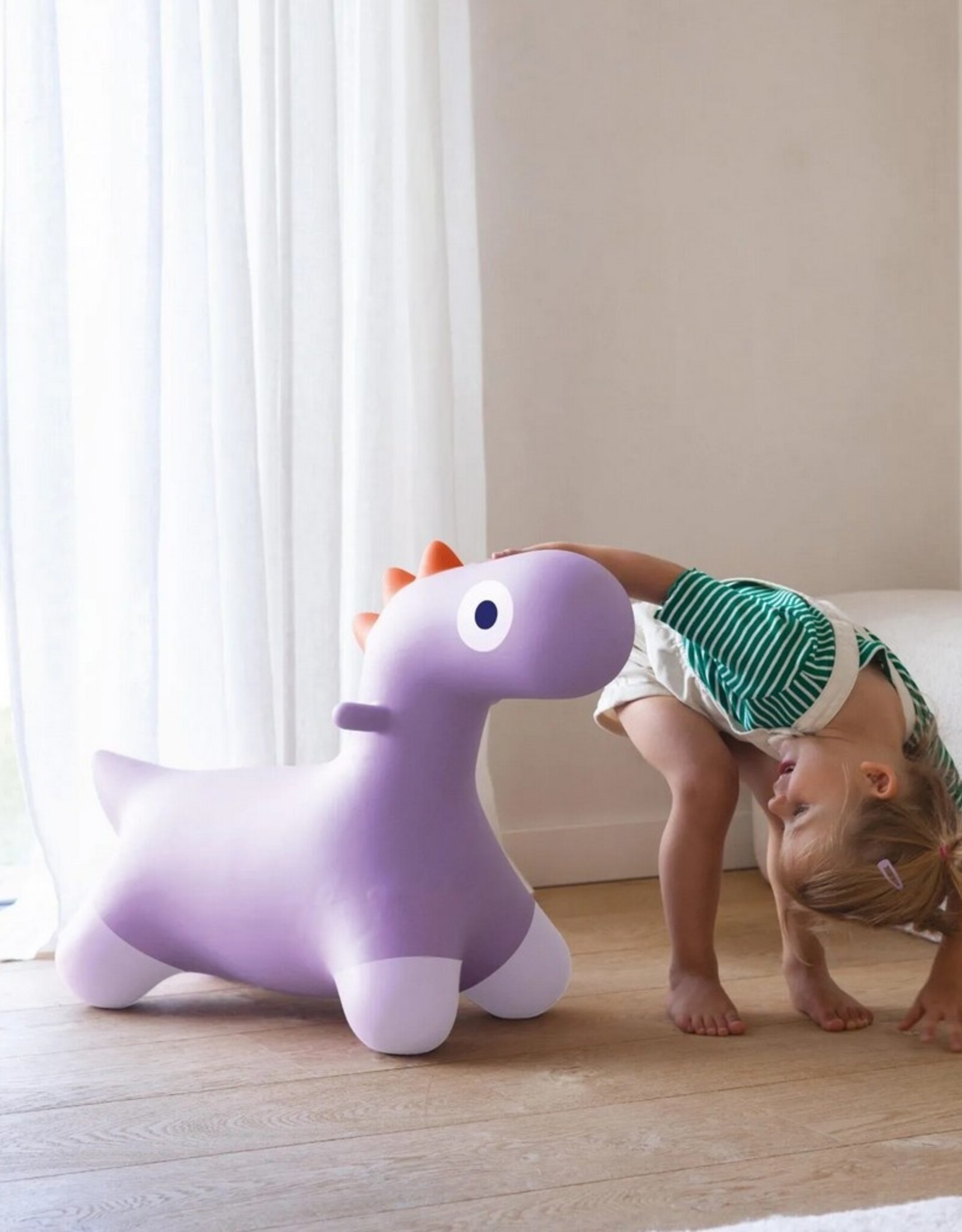 Quut Hoppi Bouncing Dino Lilac