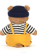 Jellycat Knuffel Bartholomew Bear Seafarer Outfit