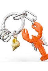 Metalmorphose Sleutelhanger Lobster with Shell