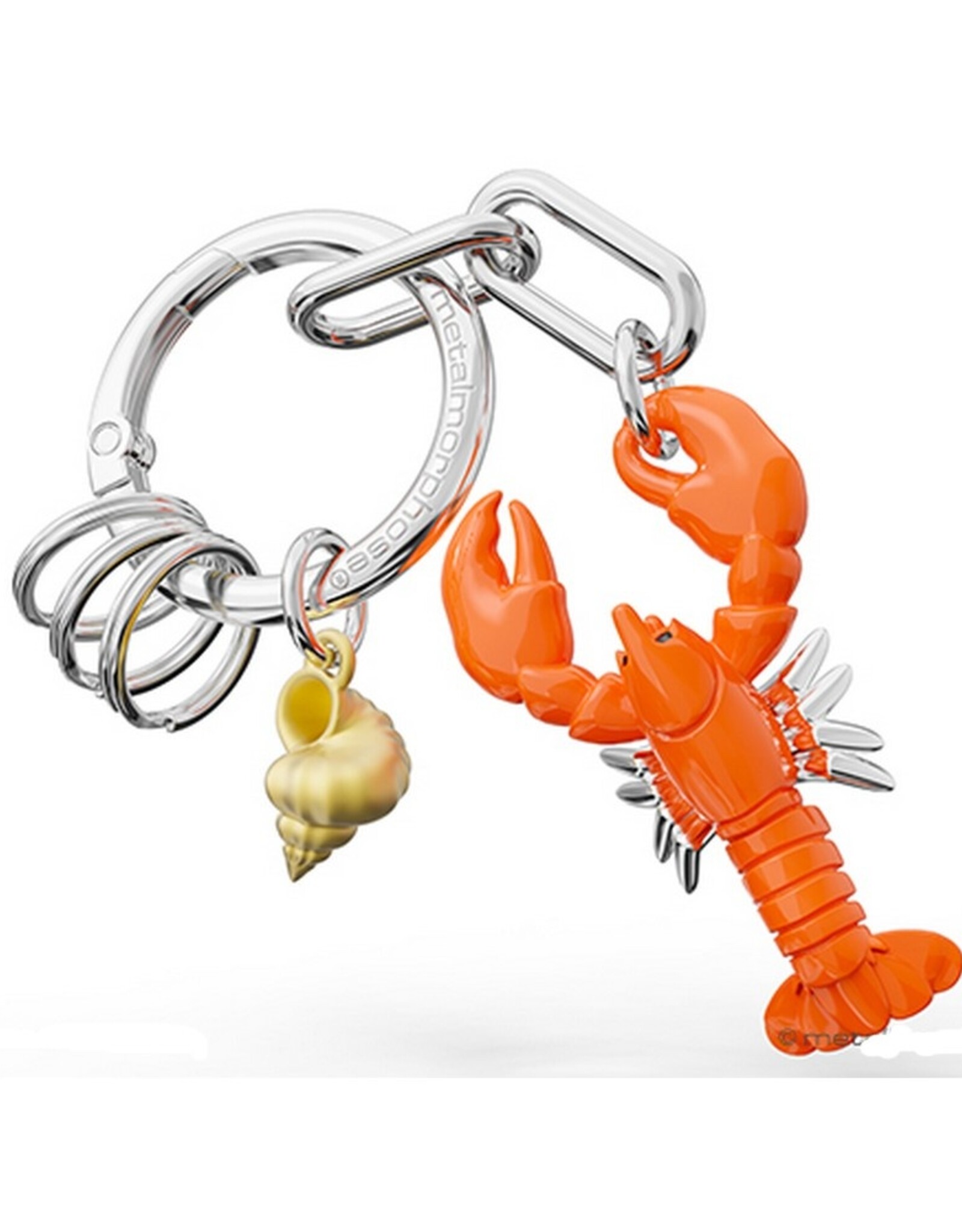 Metalmorphose Sleutelhanger Lobster with Shell