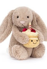 Jellycat Knuffel Bashful Beige Bunny Birthday