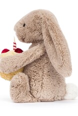 Jellycat Knuffel Bashful Beige Bunny Birthday