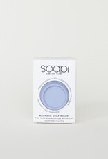 SOAPI Magnetische Zeephouder + Zeep  + Kroonkurk Lavendel