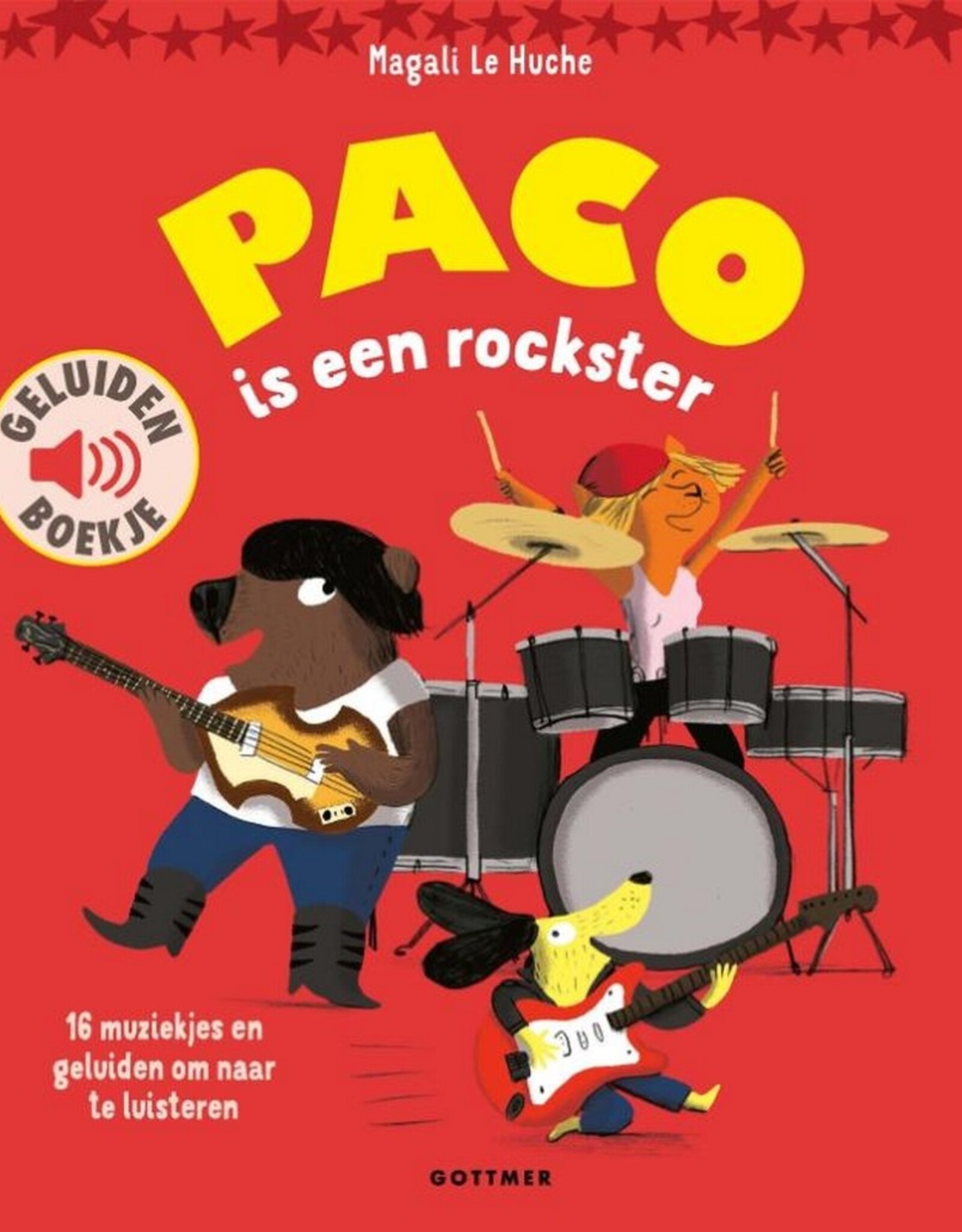 Gottmer Geluidenboek Paco is een Rockster