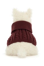 Jellycat Munro Sccottie Dog Winter Jumper