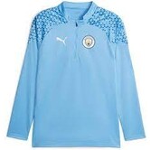 MCFC Training 1/4 Zip Top