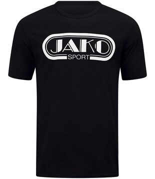 T-Shirt Retro zwart