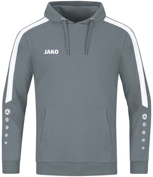 Sweater met kap Power steengrijs