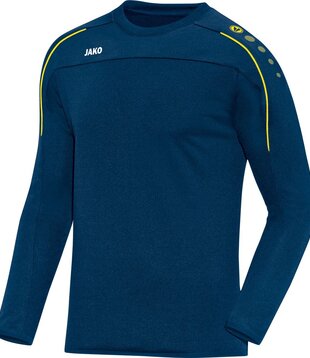 Sweater classico Blauw/geel
