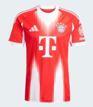 Bayern M. Home Shirt 25/26