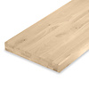 Leimholzplatte Eiche nach Maß - 6 cm dick (3-lagig augedoppelt - Hohl) - Eichenholz rustikal - Eiche Holzplatte - verleimt & künstlich getrocknet (HF 8-12%) - 15-120x20-350 cm