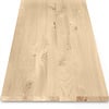 Leimholzplatte Eiche nach Maß - 4 cm dick - Eichenholz rustikal - Eiche Massivholzplatte - verleimt & künstlich getrocknet (HF 8-12%) - 15-120x20-350 cm