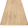 Tischplatte Eiche - Schweizer Kante - nach Maß - 4 cm dick - Eichenholz rustikal - Eiche Tischplatte massiv - verleimt & künstlich getrocknet (HF 8-12%) - 50-120x50-350 cm