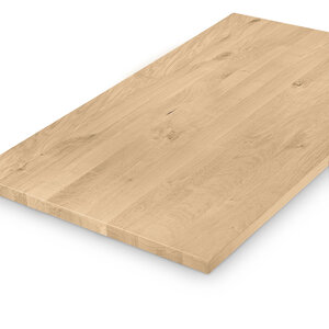 Tischplatte Eiche - nach Maß - 4 cm - rustikal