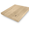 Tischplatte Wildeiche (Bistro) - viereckig - 4 cm dick - verschiedene Größen - Asteiche (rustikal) - Eiche Tischplatte - Verleimt & künstlich getrocknet (HF 8-12%) - Optional Gebürstet mit V-Fuge