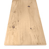 Eichenfurnier nach Maß - 4 cm dick - Echtholzfurnier Eichenholz rustikal - Furniereiche Platte (Spanplatte Eiche furniert)