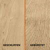 Tischplatte Eiche rund nach Maß - 6 cm dick (2-lagig) - Eichenholz rustikal - Durchmesser: 30 - 180 cm - Eiche Tischplatte rund massiv - verleimt & künstlich getrocknet (HF 8-12%)