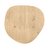 Tischplatte Eiche organisch (Kiesel, rund) massiv - 2,7 cm (27 mm) dick - Eichenholz rustikal (B/C) - Massivholz mit breiten Lamellen verleimt - HF 8-12% Tischplatte Eiche organisch (Kiesel, rund) massiv - 2,7 cm (27 mm) dick - Eichenholz rustikal (B/C) - Massivholz mit breiten Lamellen verleimt - HF 8-12%