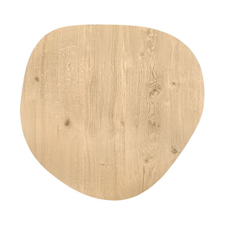 Tischplatte Eiche organisch (Kiesel, rund) massiv - 2,7 cm (27 mm) dick - Eichenholz rustikal (B/C) - Massivholz mit breiten Lamellen verleimt - HF 8-12% Tischplatte Eiche organisch (Kiesel, rund) massiv - 2,7 cm (27 mm) dick - Eichenholz rustikal (B/C) - Massivholz mit breiten Lamellen verleimt - HF 8-12%