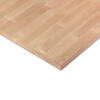 Arbeitsplatte Buche massiv - keilgezinkt - 2,7 cm (27 mm) dick - Arbeitsplatte in A-Qualität (A/B) Buchenholz - keilgezinktes Leimholz HF 8-12%