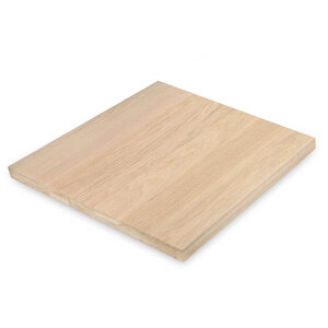 Tischplatte Eiche - quadratisch - nach Maß - 6 cm (2-lagig) - A-Qualität