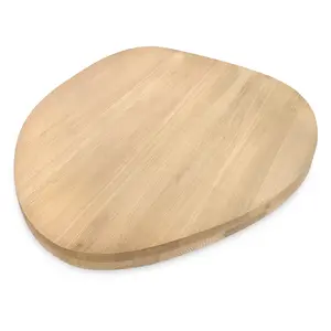 Tischplatte Eiche - organisch (rund) - 6 cm (2-lagig) - A-Qualität