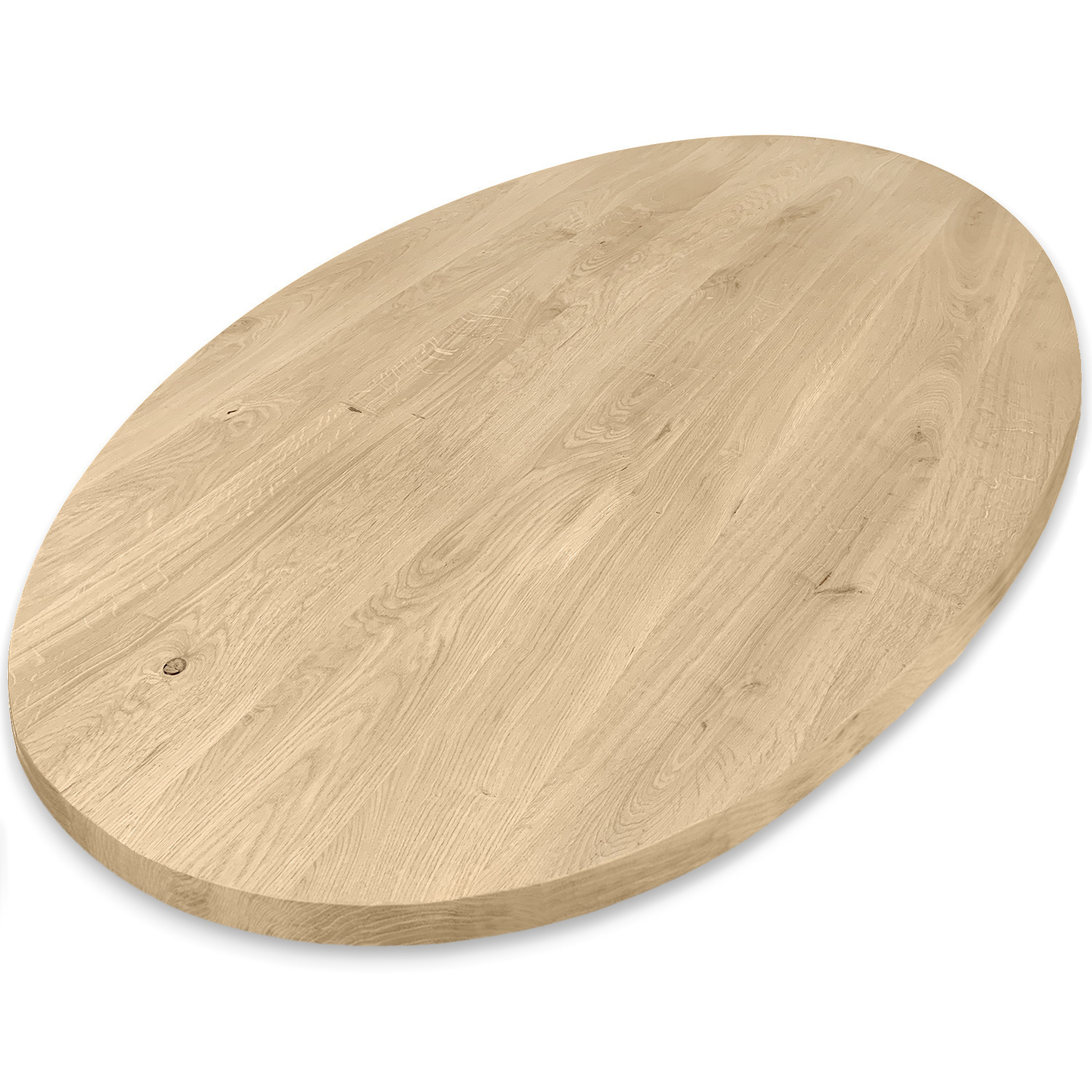 Tischplatte Oval Holz