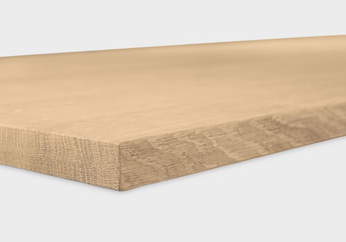 Hochwertige Eichen Leimholzplatten nach Maß - 20 mm (2 cm) – rustikal oder astfrei. Perfekt für Möbel und DIY-Projekte. Jetzt entdecken bei Eichenholzprofi.de!