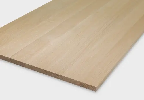 Tischplatte Eiche A-Qualität – Astfreie Premium Eichen Tischplatten günstig online bestellen bei Eichenholzprofi. Maßgefertigt, preiswert und schnell geliefert!