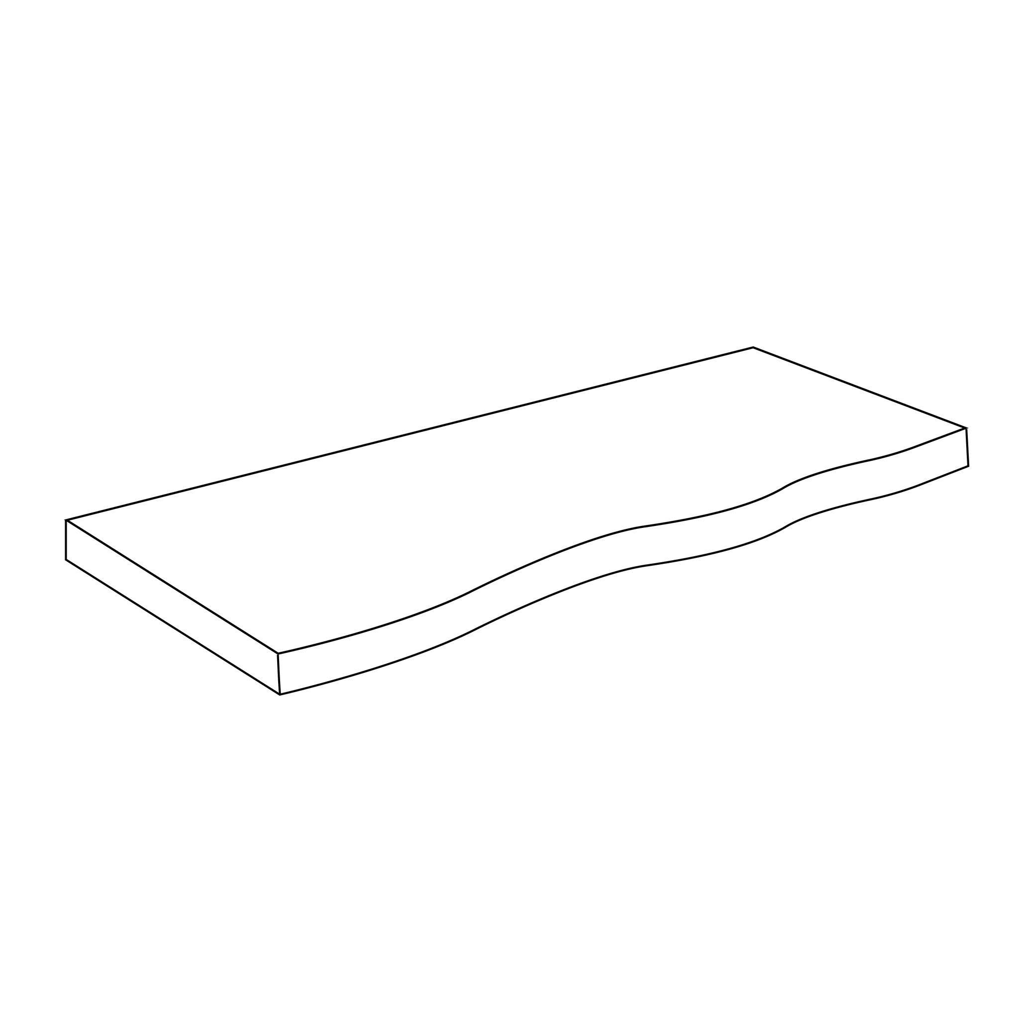 Baumkante-Optik (CNC)
