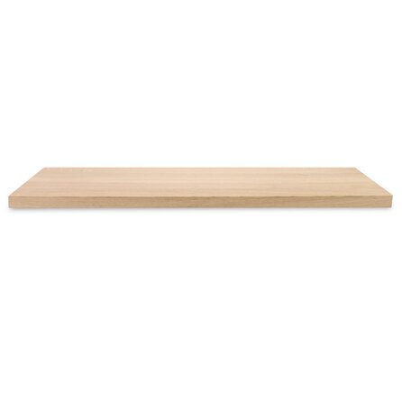 Fensterbank Eiche massiv - nach Maß - 2,7 cm (27 mm) dick - Eichenholz A-Qualität (A/B)  - verleimtes Massivholz - HF 8-12%