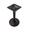 Bistrotischgestell Metall - schwarz - 8 cm - 43 cm (Bodenplatte)- 72 cm hoch - Zentrales Gastronomie-Tischgestell (Tischfuß / Mittelfuß) aus beschichtetem Gusseisen